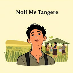 A simplified and humanized version of the cover page for "Noli Me Tangere"