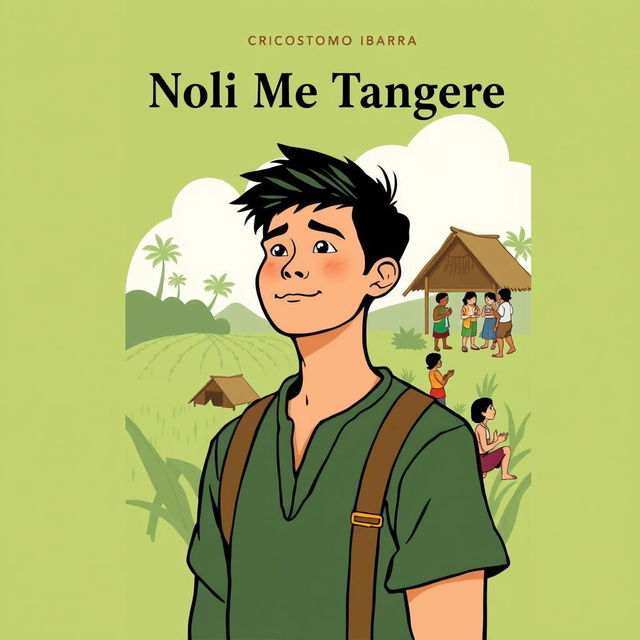 A simplified and humanized version of the cover page for "Noli Me Tangere"