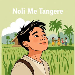 A simplified and humanized version of the cover page for "Noli Me Tangere"