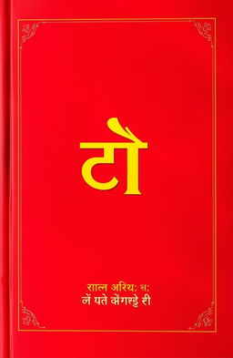 A captivating book cover for an astrology book titled 'होरा प्राज्ञ'