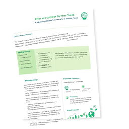 A detailed proposal document for conducting a health check of the Ministry's processes, titled 'Project EcoRise - Advancing MOENR's Digital Transformation for a Sustainable Future'
