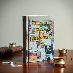 An A5-sized volume featuring a glossy cover, themed around Iranian news and events