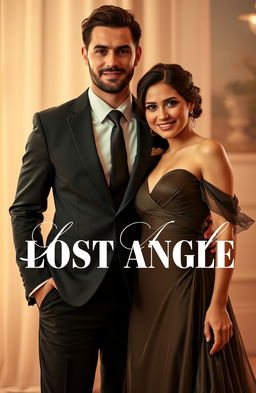 A dashing couple standing together, exuding charm and charisma