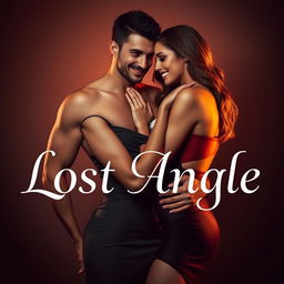 A sexy couple posing intimately, exuding passion and allure