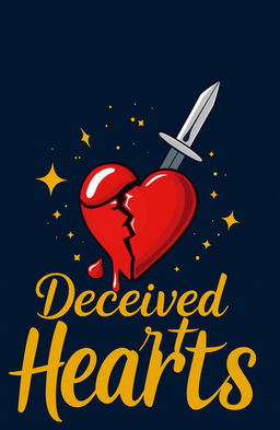 A beautifully designed image titled 'Deceived Hearts'