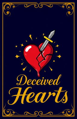 A beautifully designed image titled 'Deceived Hearts'