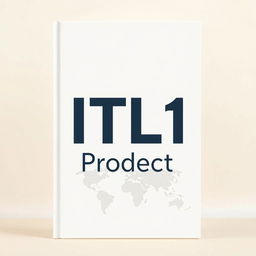A simplistic book cover design featuring the text "ITL 1 Project" prominently displayed in a modern, clean font