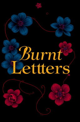 A stunning graphic art design featuring a dark background that enhances the vibrancy of the elements
