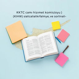 A visually appealing book cover featuring a clear and detailed map of Cyprus as the central background element
