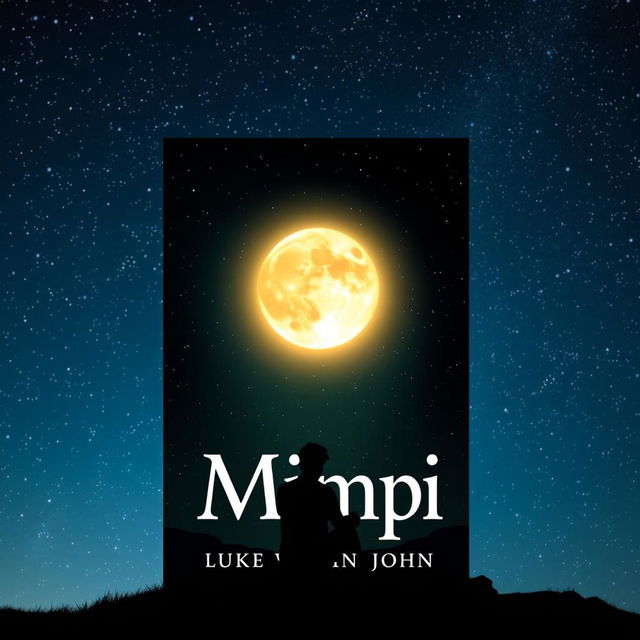 A5 size book cover featuring the title 'Mimpi' by writer Luke Van John