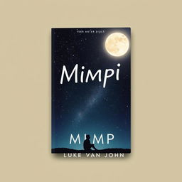 A book cover design for a title named 'Mimpi' by author Luke Van John