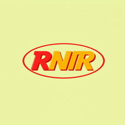 A logo design for a fast food brand named 'RNR'