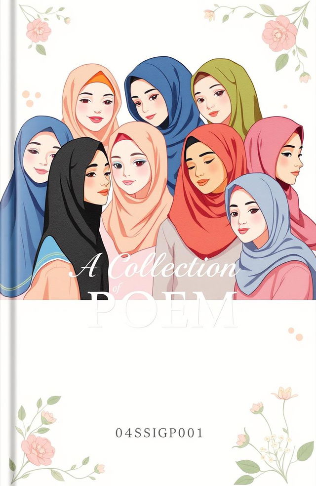 An aesthetically pleasing book cover for a poetry collection titled 'A Collection of Poem 04SIGP001'