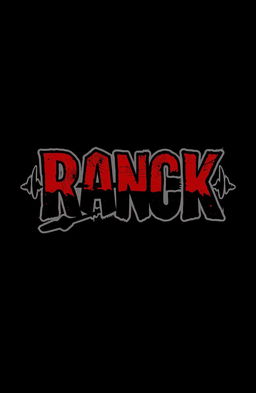 A unique and stylized band logo incorporating elements of rock and roll