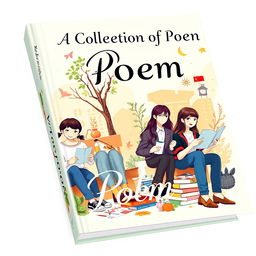 An aesthetically pleasing book cover for a poetry collection titled 'A Collection of Poem 04SIGP001'