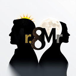 The image features the design of the text 'Mr
