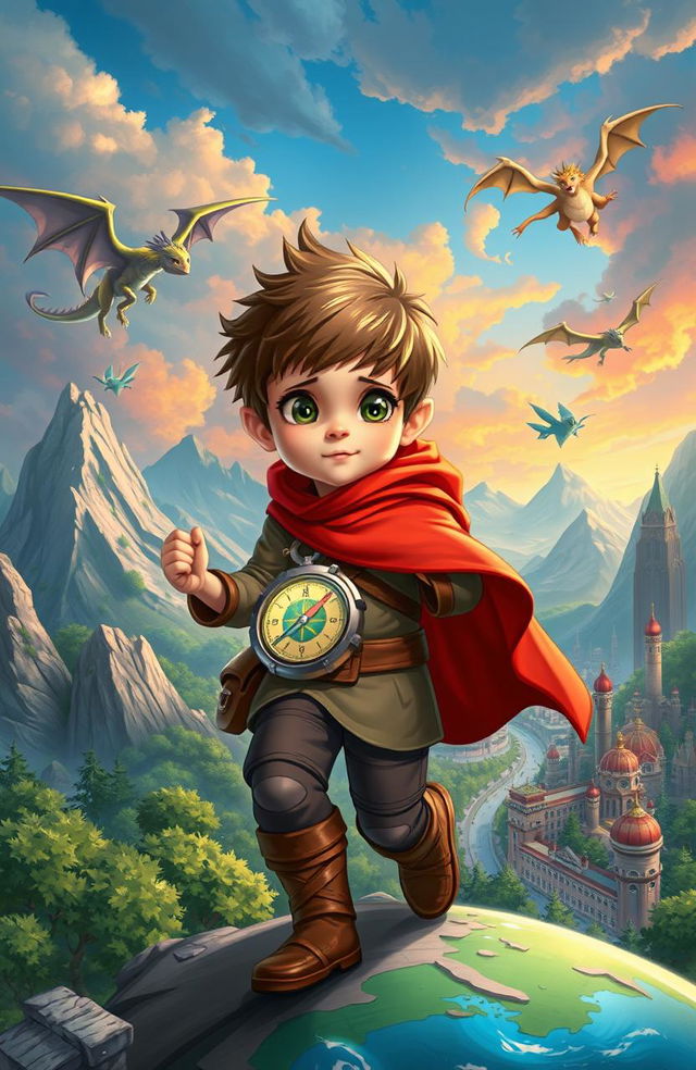 A young boy on an epic journey across Earth, seeking magical artifacts from Asgard