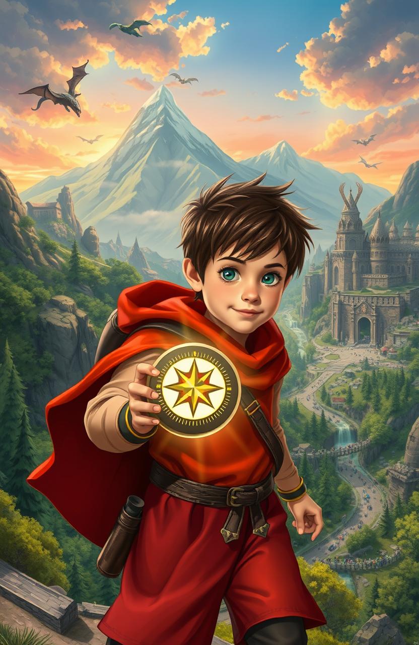 A young boy on an epic journey across Earth, seeking magical artifacts from Asgard