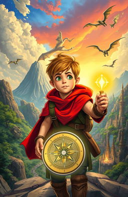 A young boy on an epic journey across Earth, seeking magical artifacts from Asgard