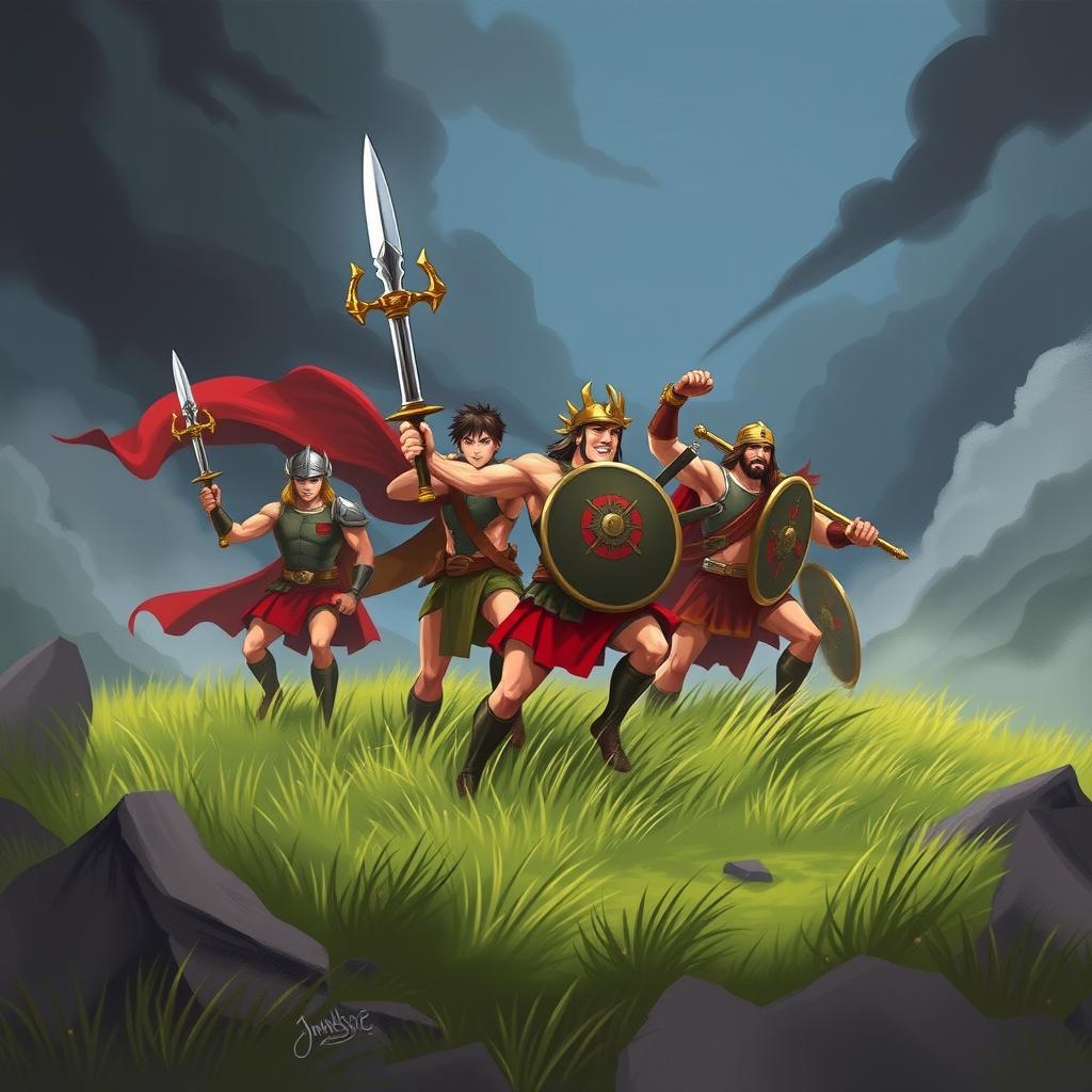 Join the ranks of mighty heroes! Enlist in the Army of Olympus! Our cause is just! Inspired by the valor of Greek mythology, step up like Perseus, who faced the Gorgon; wield the sword of Achilles against the foes of the realm