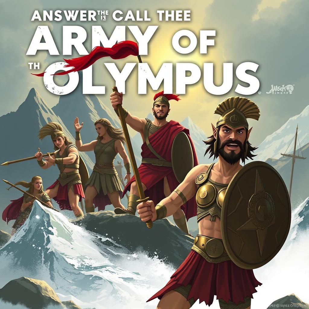 Answer the call of the mighty! Enlist in the Army of Olympus today! Channel your inner demigod at Camp Half-Blood, where legendary heroes are forged