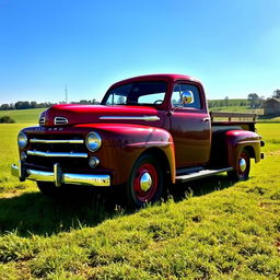A vintage 1952 Ford Prefect truck, showcasing its classic design and style