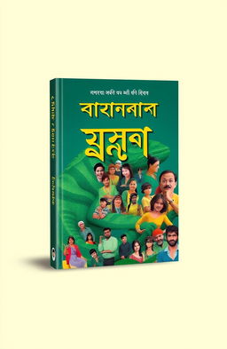 A captivating book cover design for the Bengali book titled "গিরগিটি" with the subtitle "এ যেনো মানুষের আরেক নাম"