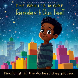 A captivating movie poster for the book "The Stars Beneath Our Feet" by David Barclay Moore