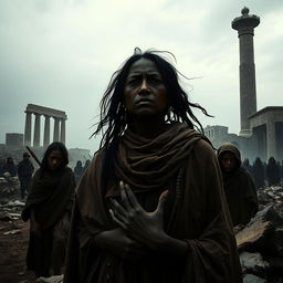 A haunting and powerful representation of settler colonialism and genocide, set against the backdrop of Gaza