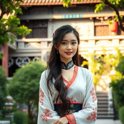 A stunning Chinese woman named Ms