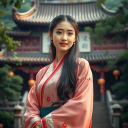 A stunning Chinese woman named Ms