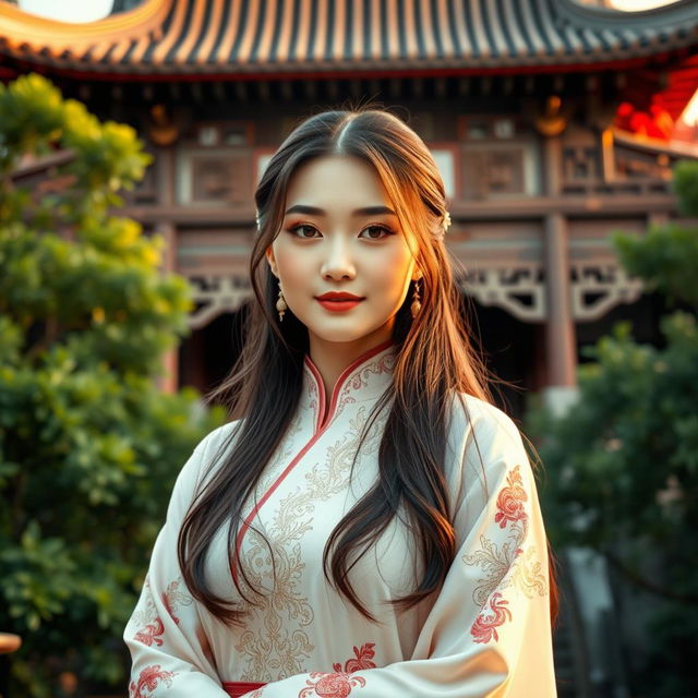 A stunning Chinese woman named Ms