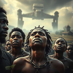 A powerful and evocative representation of the themes of sovereign power, suffering, and black slavery