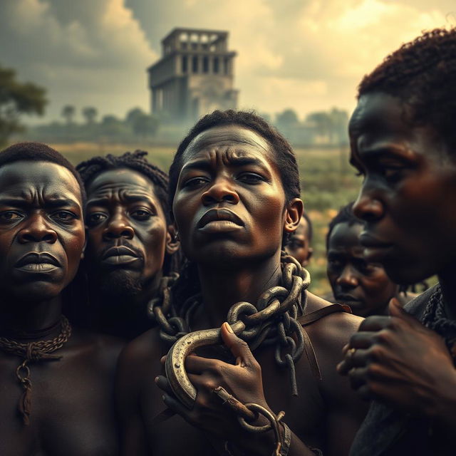 A powerful and evocative representation of the themes of sovereign power, suffering, and black slavery