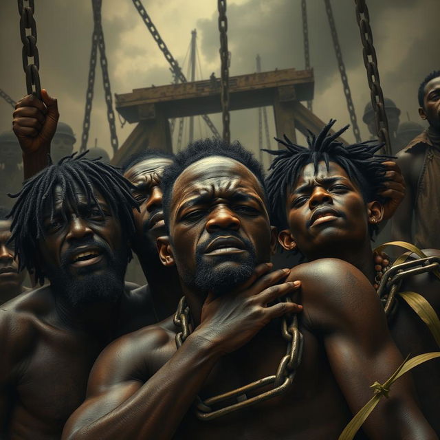 A powerful and intense portrayal of sovereign power and suffering related to the themes of slavery