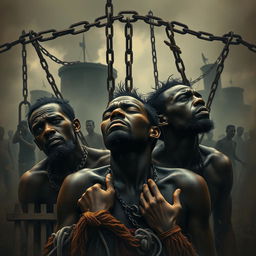 A powerful and intense portrayal of sovereign power and suffering related to the themes of slavery