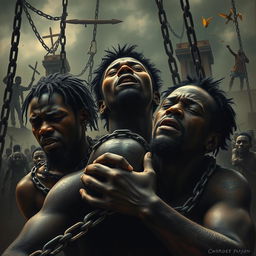 A powerful and intense portrayal of sovereign power and suffering related to the themes of slavery