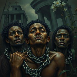 An evocative depiction of sovereign power, slavery, and suffering
