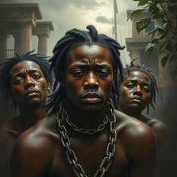 An evocative depiction of sovereign power, slavery, and suffering