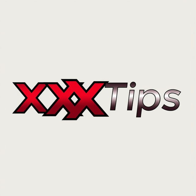 A sleek and modern logo featuring the text 'XXXTips' in a bold, stylish font