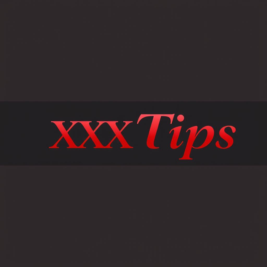 A sleek, modern logo design featuring the text 'XXXTips' in an elegant, sexy font