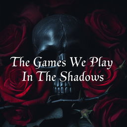 A captivating dark romance scene filled with intrigue and shadows