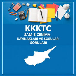 A calm and professional cover design featuring a blue background