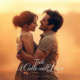 A cinematic romantic poster for the film titled "A Tale Called Love"