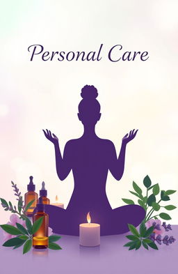 A visually appealing ebook cover designed for the theme of personal care
