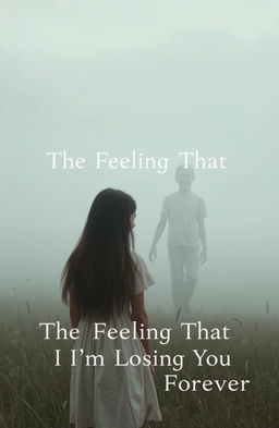 A misty meadow with a heavy atmosphere of quiet sadness