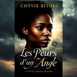 The book cover for a novel titled 'Les Pleurs D'un Ange' by Chyvie BITOKI, depicting a poignant and dramatic scene