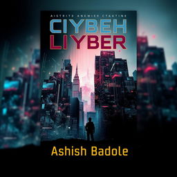 A book cover design featuring a fragmented cityscape, where sections of the buildings appear to be dissolving into digital particles or fractal lines, creating a visually striking effect