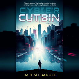 A book cover design featuring a fragmented cityscape, where sections of the buildings appear to be dissolving into digital particles or fractal lines, creating a visually striking effect