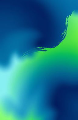 Create an abstract artistic design featuring a smoothly blended color gradient